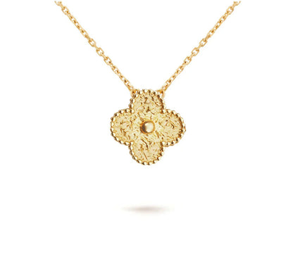 [Okajuri Jewelry] CLOVER 15MM SINGLE FLOWER NECKLACE COLLECTION