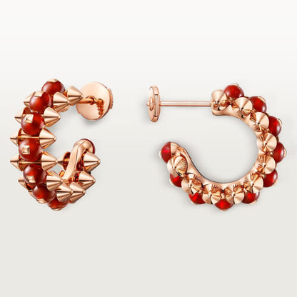 [Okajuri Jewelry] CLASH 7.9MM AGATE CHALCEDONY EARRINGS