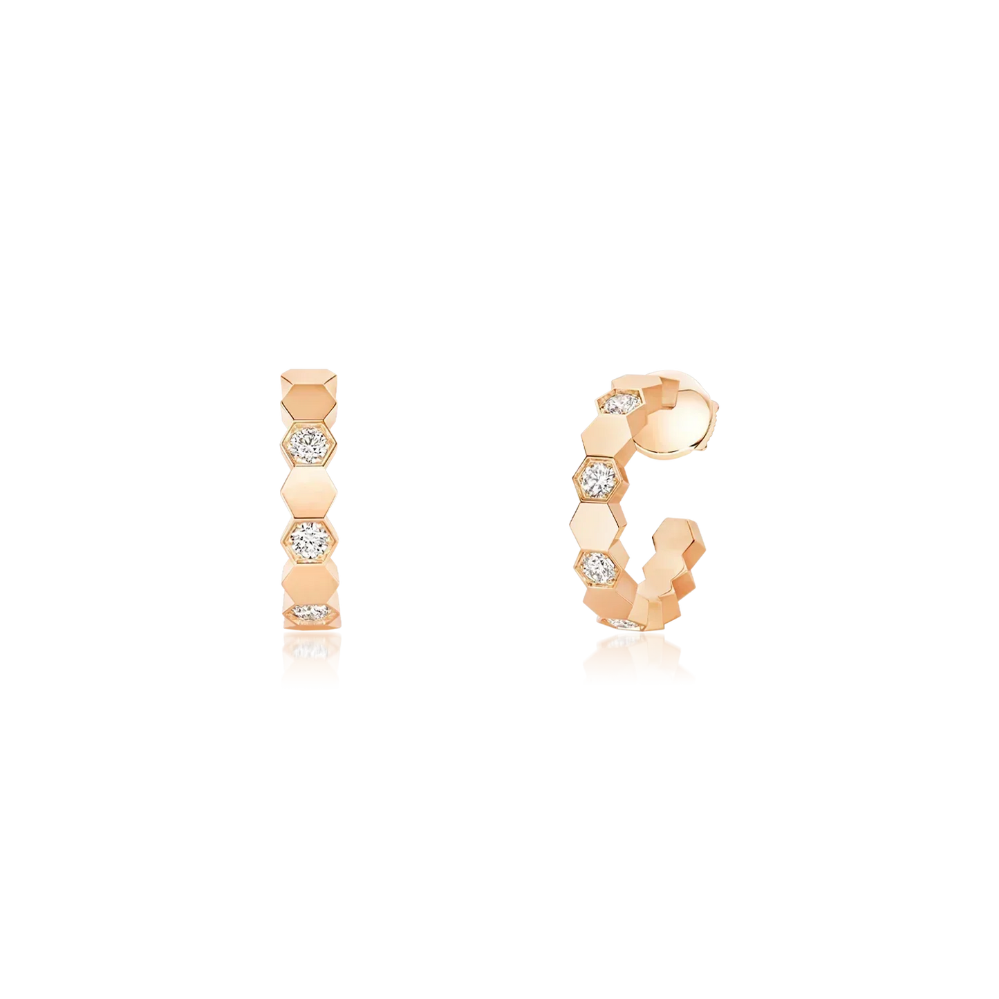 [Okajuri Jewelry]Hollow Design Four-Leaf Clover Flower Shape Ring