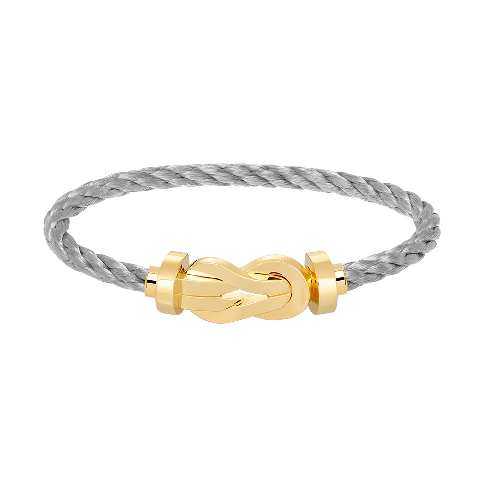 [Okajuri Jewelry]CHANCE LARGE 8 FIGURE BUCKLE NO DIAMOND BRACELET GOLD