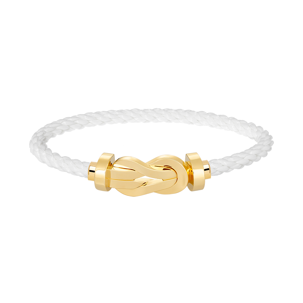 [Okajuri Jewelry]CHANCE LARGE 8 FIGURE BUCKLE NO DIAMOND BRACELET GOLD