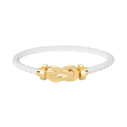 [Okajuri Jewelry]CHANCE LARGE 8 FIGURE BUCKLE NO DIAMOND BRACELET GOLD
