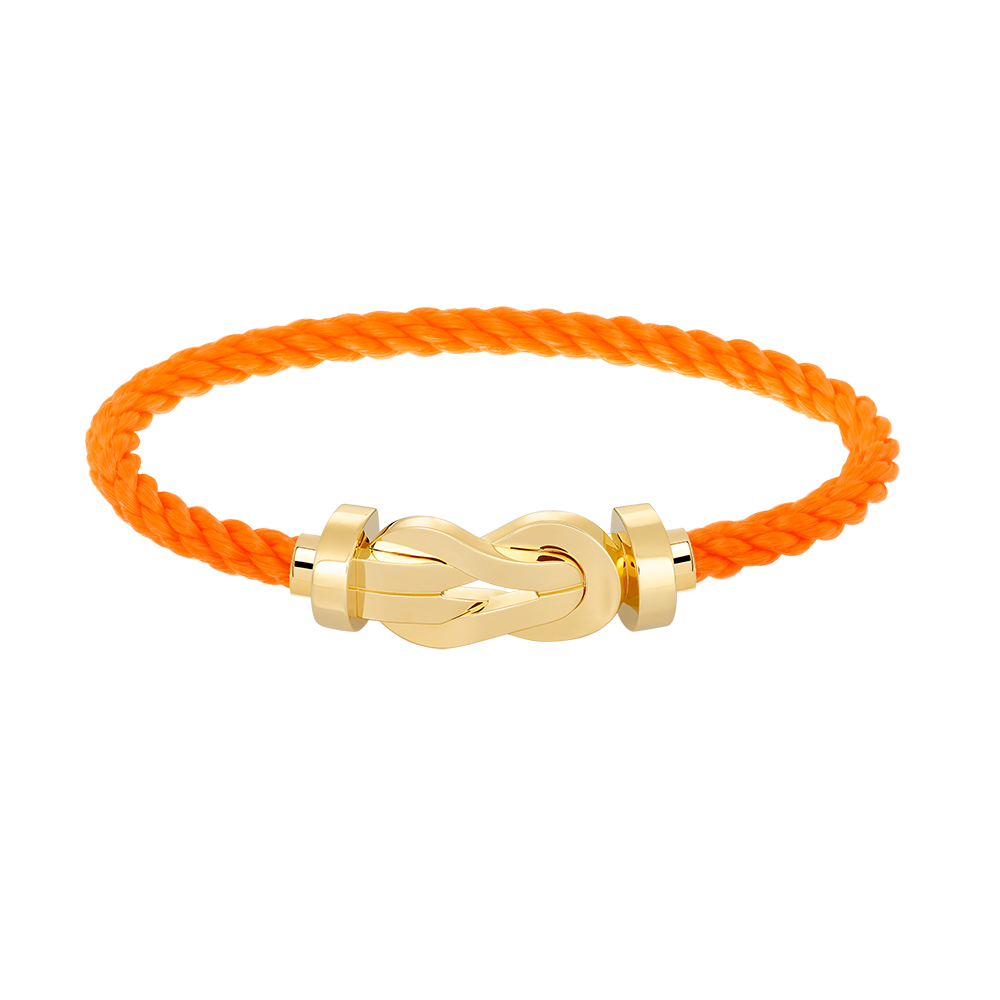 [Okajuri Jewelry]CHANCE LARGE 8 FIGURE BUCKLE NO DIAMOND BRACELET GOLD