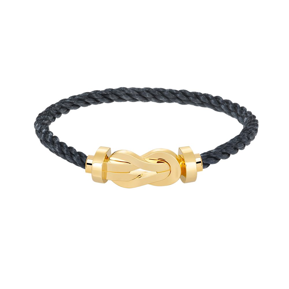 [Okajuri Jewelry]CHANCE LARGE 8 FIGURE BUCKLE NO DIAMOND BRACELET GOLD