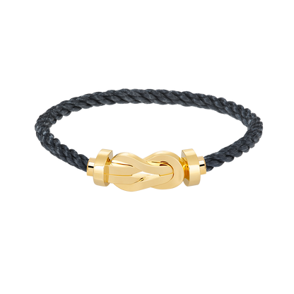 [Okajuri Jewelry]CHANCE LARGE 8 FIGURE BUCKLE NO DIAMOND BRACELET GOLD