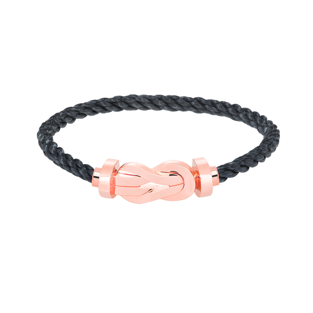 [Okajuri Jewelry]CHANCE LARGE 8 FIGURE BUCKLE NO DIAMOND BRACELET ROSE GOLD