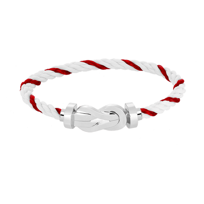 [Okajuri Jewelry]CHANCE LARGE 8 FIGURE BUCKLE NO DIAMOND BRACELET SILVER