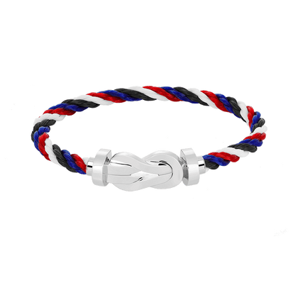 [Okajuri Jewelry]CHANCE LARGE 8 FIGURE BUCKLE NO DIAMOND BRACELET SILVER