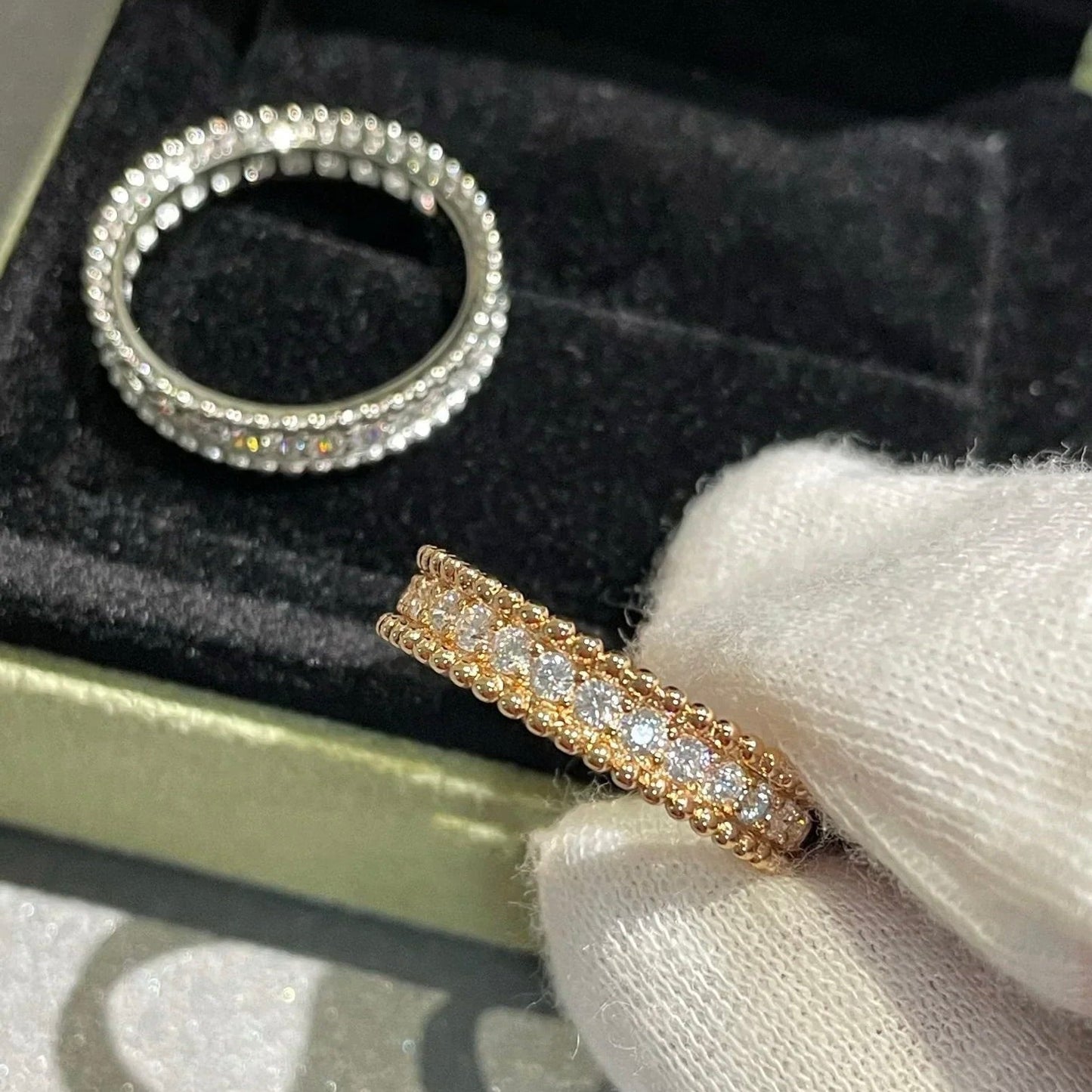 [Okajuri Jewelry]PERLEE DIAMOND SILVER RING