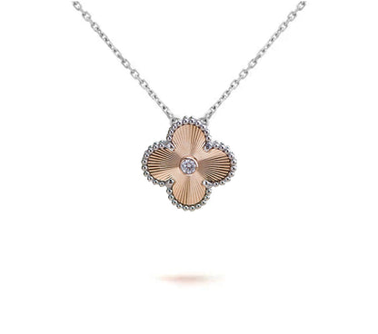 [Okajuri Jewelry] CLOVER 15MM NECKLACE SILVER COLLECTION
