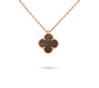 [Okajuri Jewelry] CLOVER MINI 9.5MM CARNELIANS NECKLACE COLLECTION