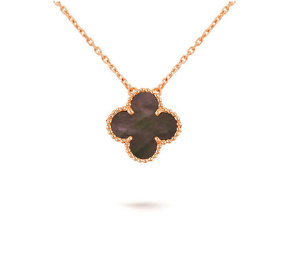 [Okajuri Jewelry] CLOVER 15MM SINGLE FLOWER NECKLACE COLLECTION
