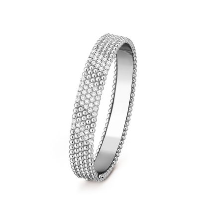 [Okajuri Jewelry] FIVE-ROW DIAMOND BRACELET