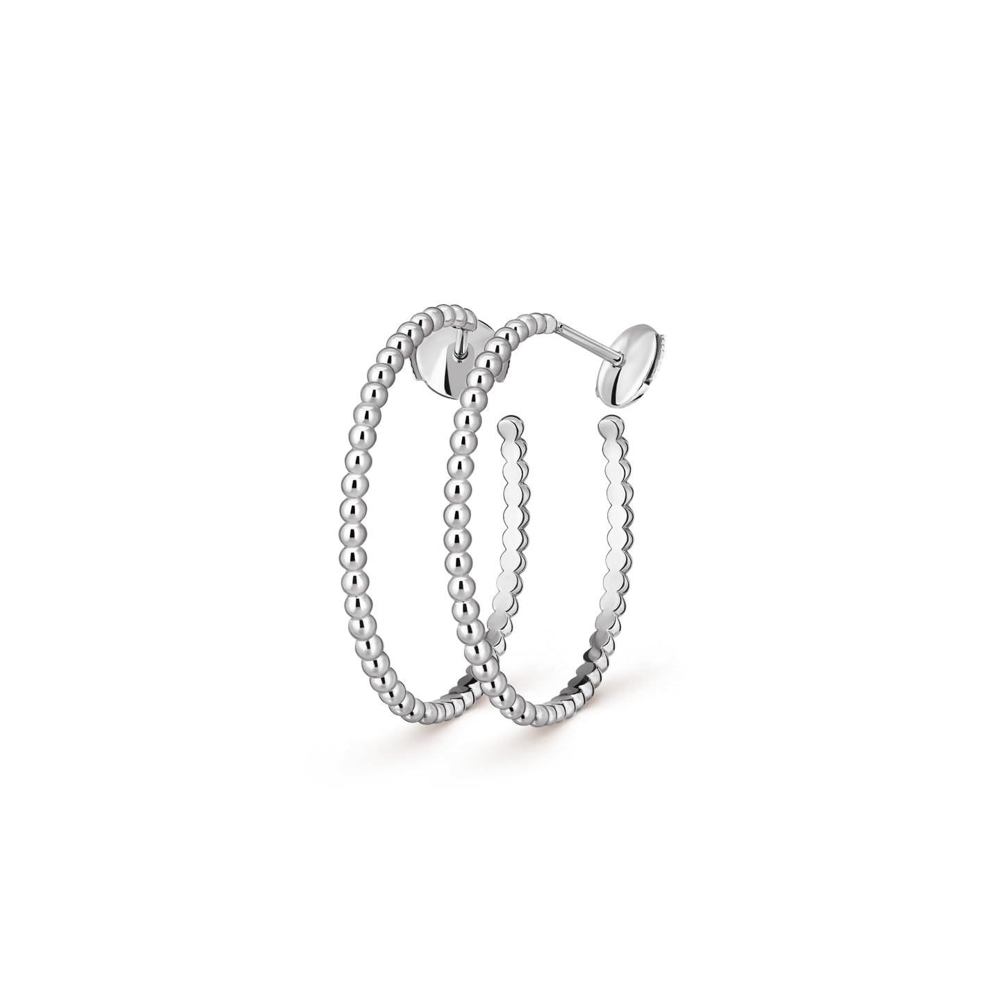[Okajuri Jewelry] SMOOTH BEAD STUD EARRINGS