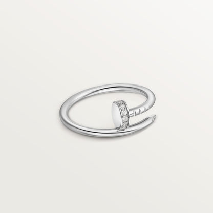 [Okajuri Jewelry] JUSTE 1.8MM HALF DIAMOND RING