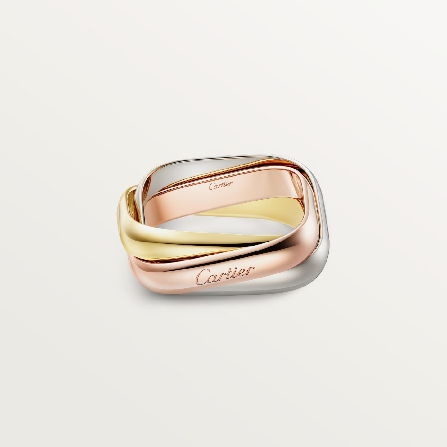 [Okajuri Jewelry] TRINITY 3.5MM CUSHION RING COLLECTION