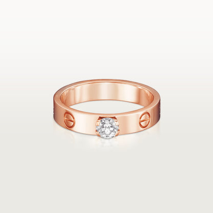 [Okajuri Jewelry] LOVE RING 3.6MM 1 BIG DIAMOND