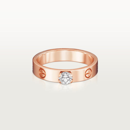 [Okajuri Jewelry] LOVE RING 3.6MM 1 BIG DIAMOND