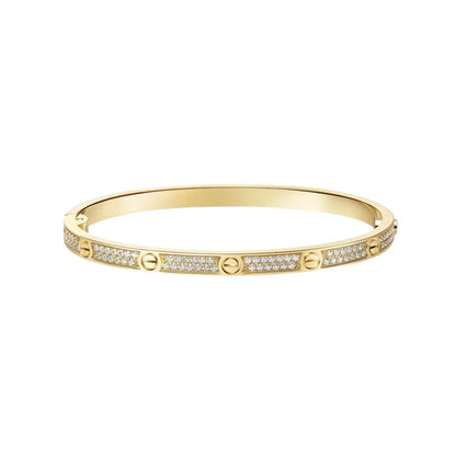 [Oakjuri™ Jewelry] ] LOVE & JUSTE Baby Move Diamond Bracelet Stack Set