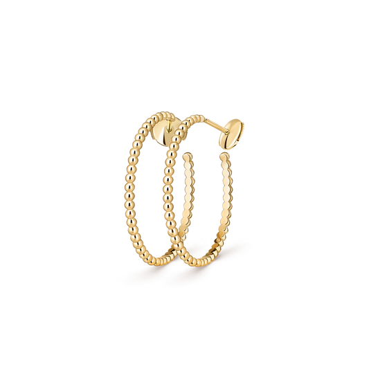 [Okajuri Jewelry] SMOOTH BEAD STUD EARRINGS