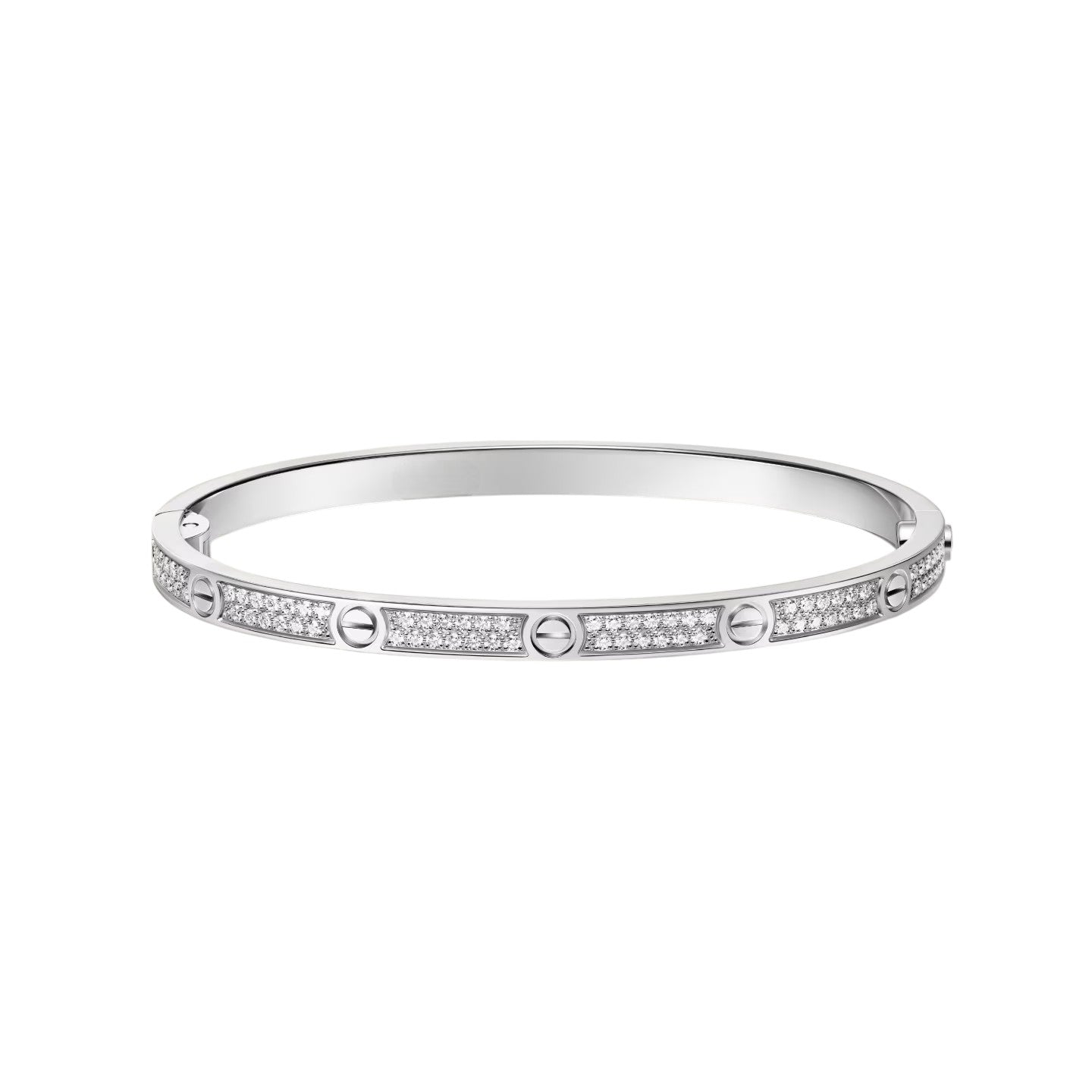 [Okajuri Jewelry] LOVE BRACELET 3.65MM DIAMOND-PAVED