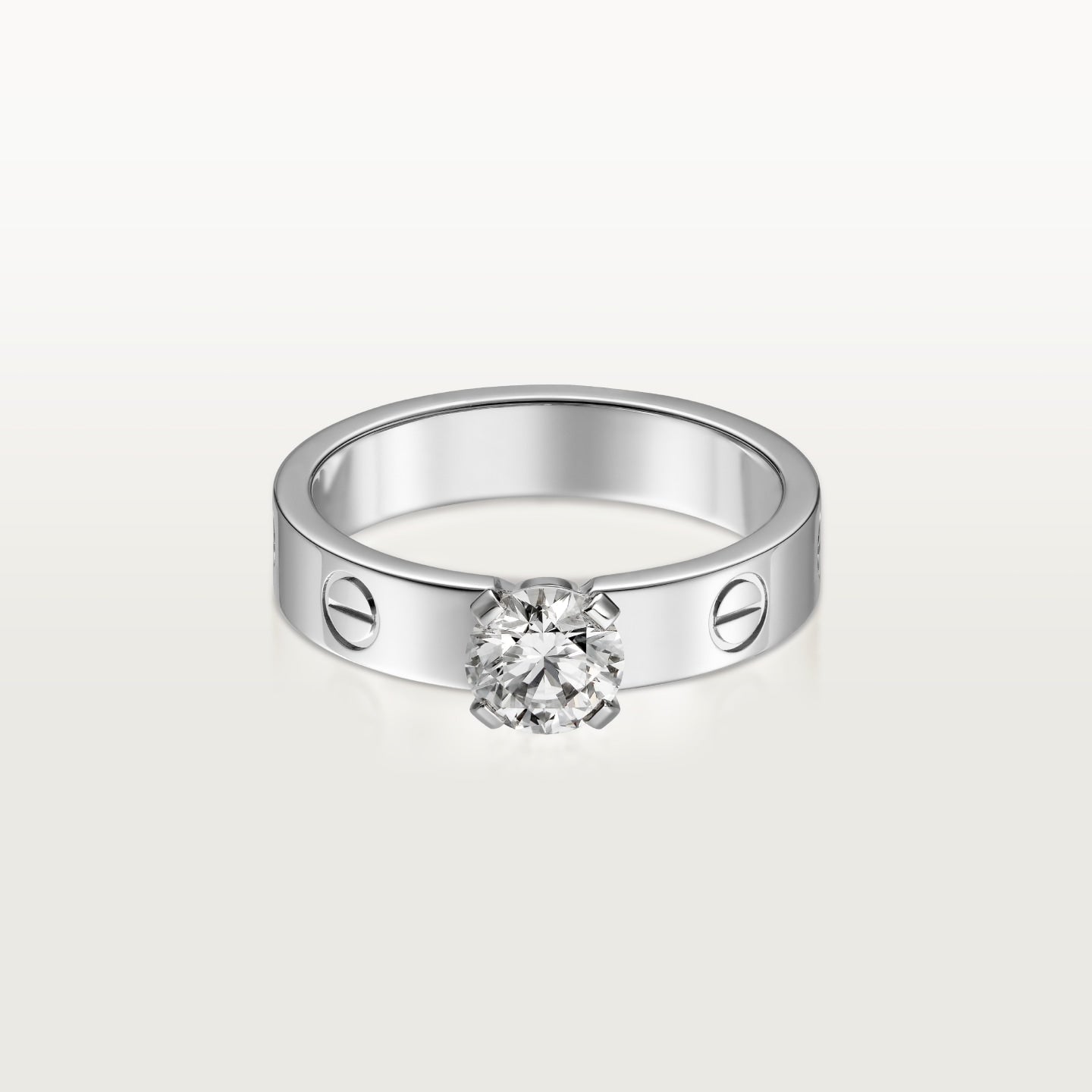 [Okajuri Jewelry] LOVE RING 3.6MM 1 BIG DIAMOND