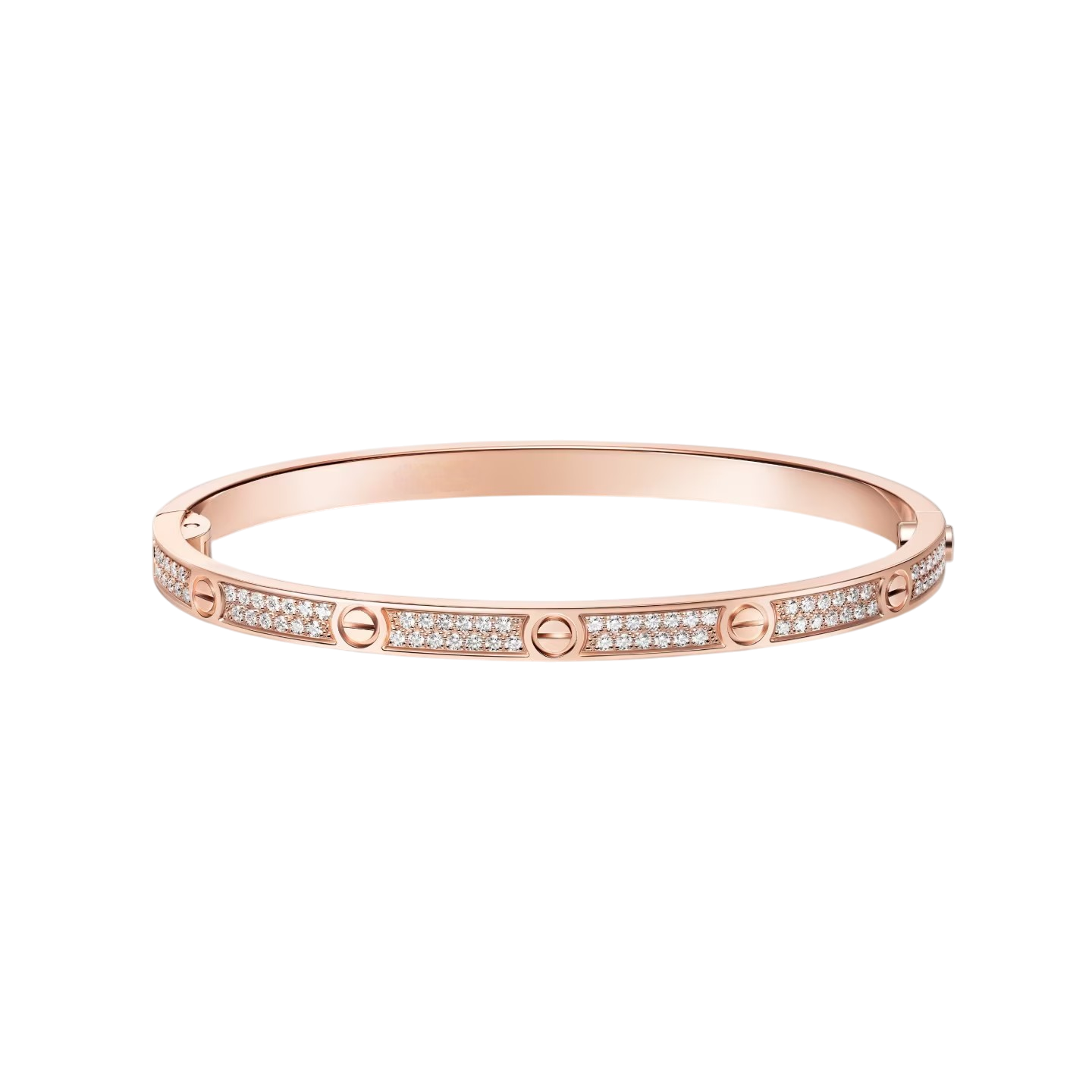 [Okajuri Jewelry] LOVE BRACELET 3.65MM DIAMOND-PAVED
