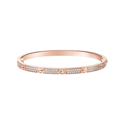 [Okajuri Jewelry] LOVE BRACELET 3.65MM DIAMOND-PAVED