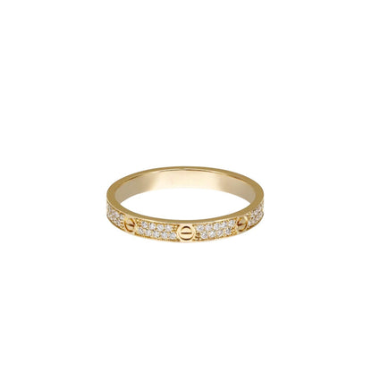 [Okajuri Jewelry] LOVE RING 2.65MM DIAMOND