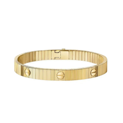 [Oakjuri™ Jewelry] ]Love & Juste Statement Bracelet Trio Stack Set