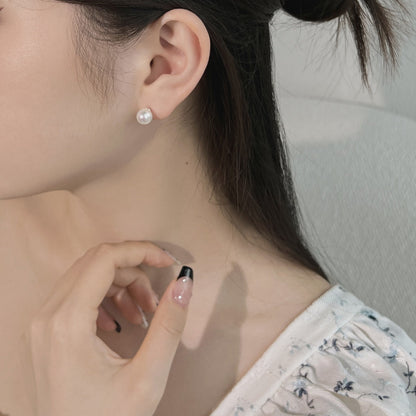 [Okajuri Jewelry]Delicate Pearl Earrings