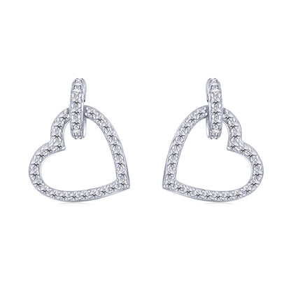 [Okajuri Jewelry]Dainty Heart Shape Earrings