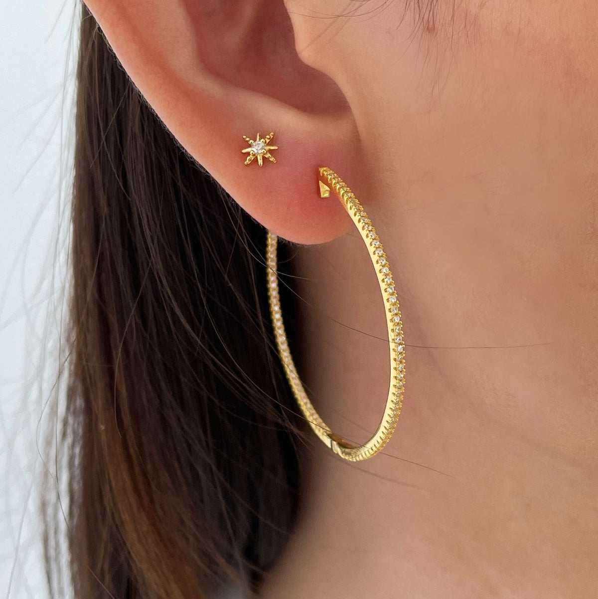 [Okajuri Jewelry]Popular Large Hoop Earrings