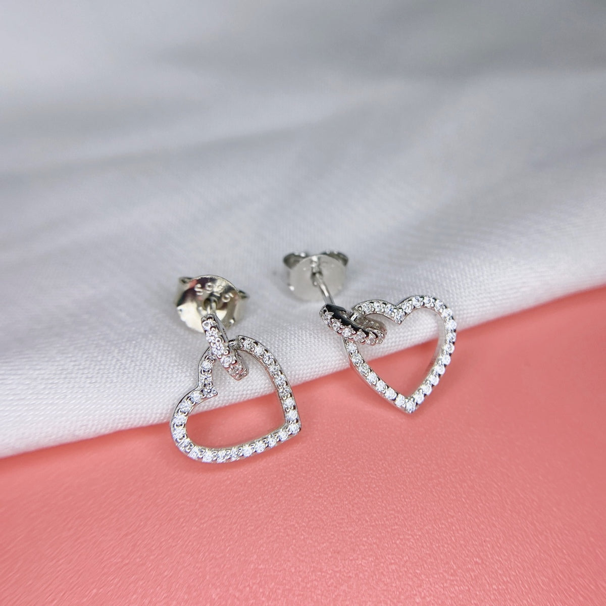 [Okajuri Jewelry]Dainty Heart Shape Earrings