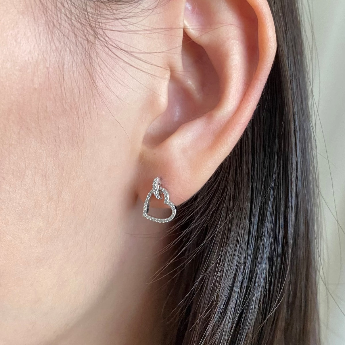 [Okajuri Jewelry]Dainty Heart Shape Earrings