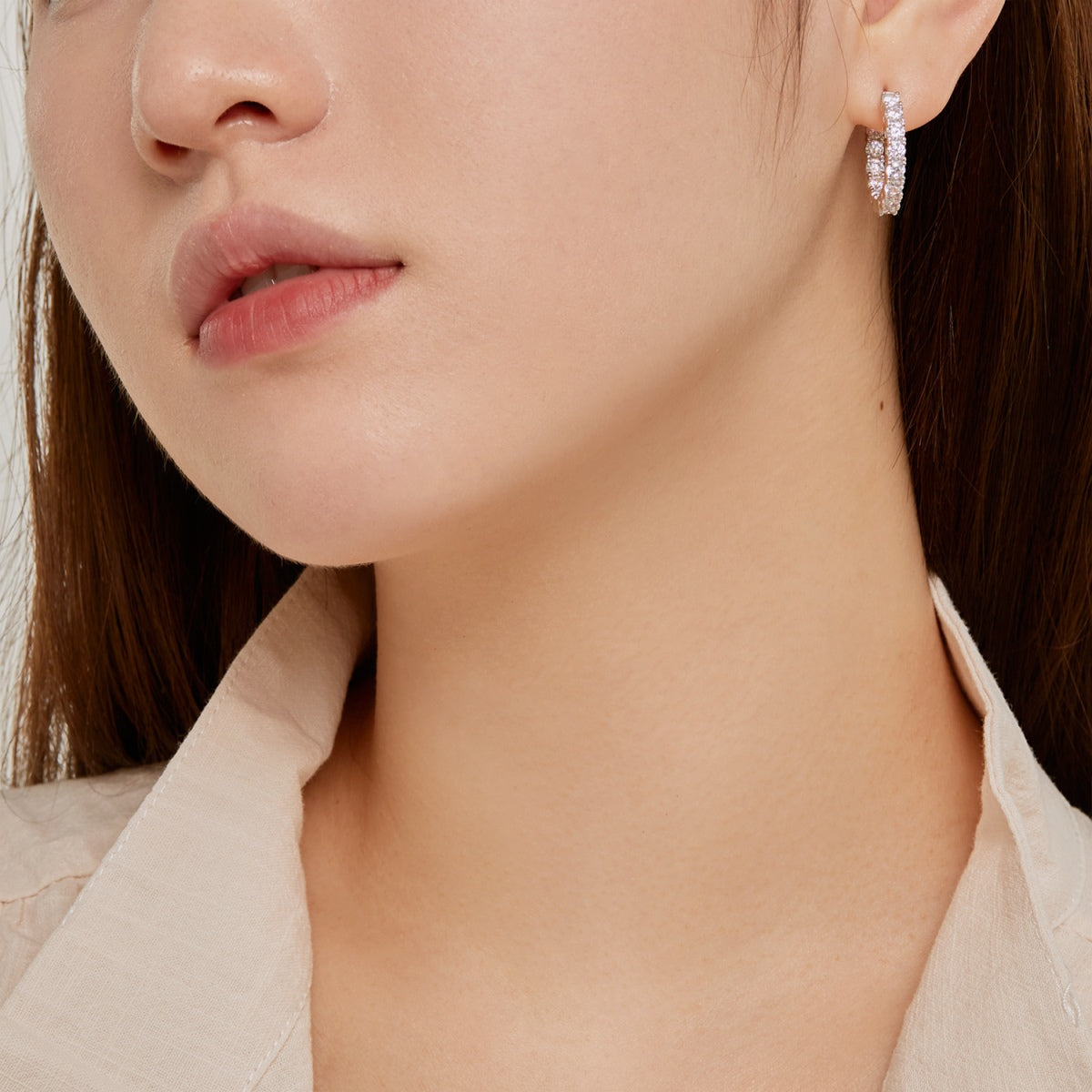 [Okajuri Jewelry]Unique Round Cut Daily Earrings