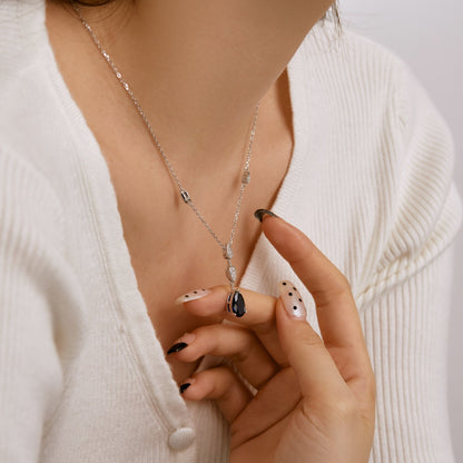 [Okajuri Jewelry]Dazzling Pear Cut Necklace