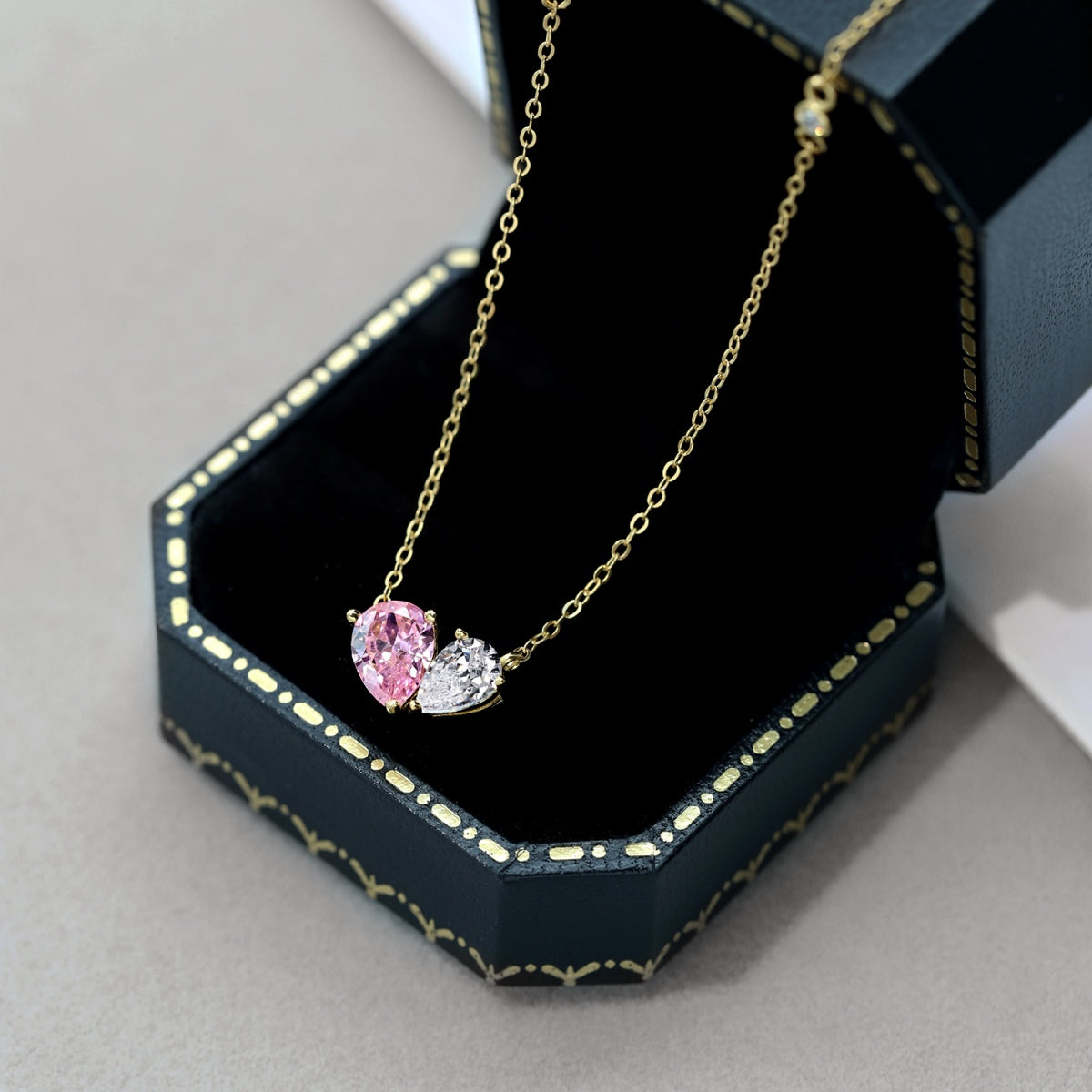 [Okajuri Jewelry]Unique Heart Shape Necklace