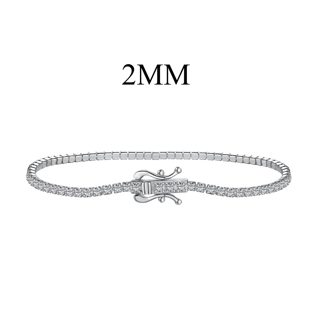 [Okajuri Jewelry]Radiant Colorful Round Cut Party Bracelet