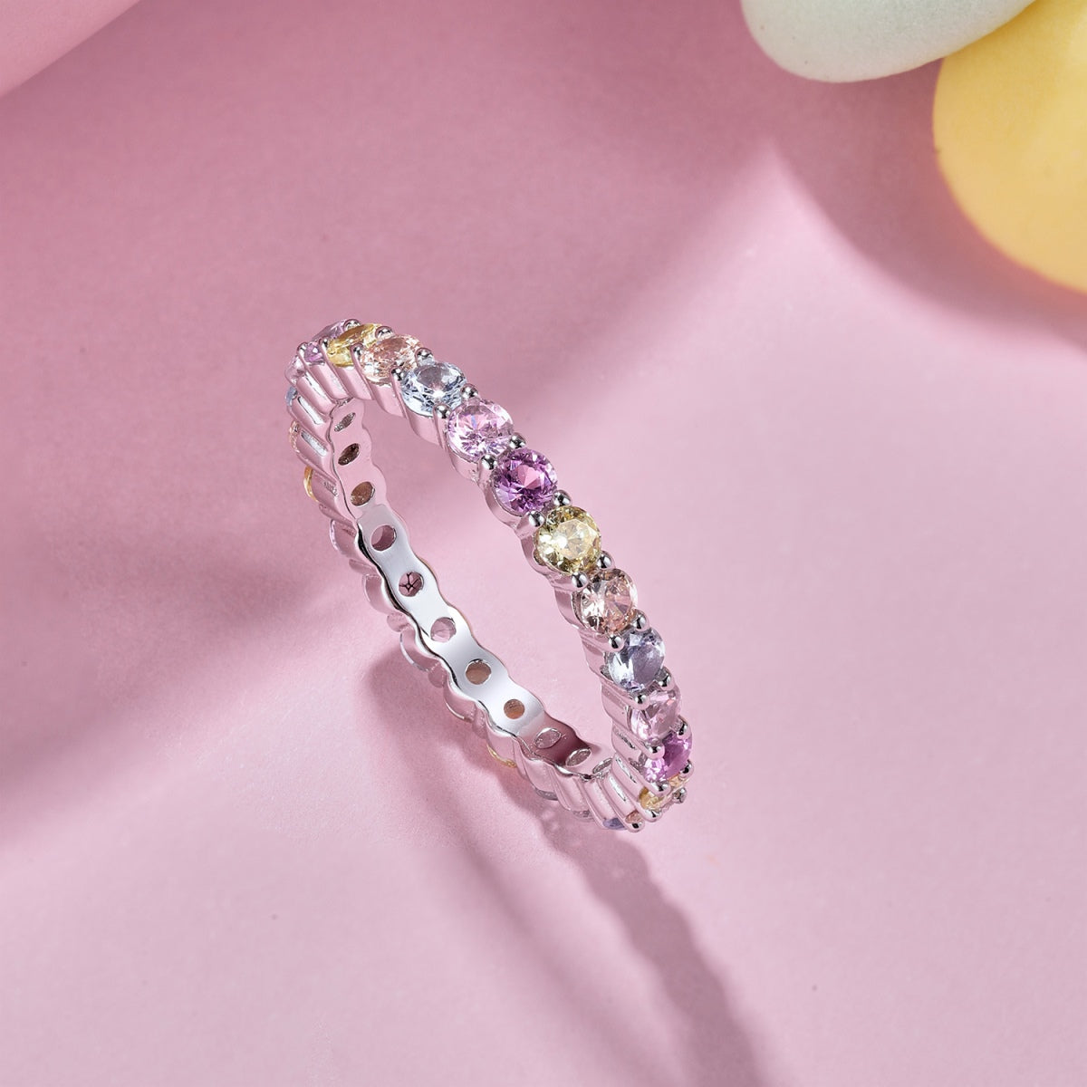 [Okajuri Jewelry]Dazzling Resplendent Round Cut Party Ring