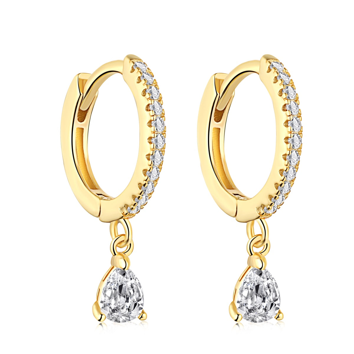 [Okajuri Jewelry]Luxurious Geometric Drop Earrings