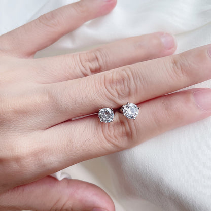 [Okajuri Jewelry]Unique Round Shape Earrings