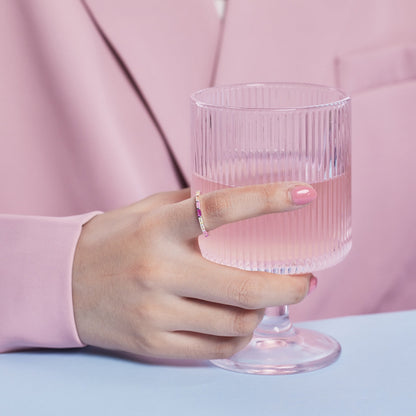 [Okajuri Jewelry]Exquisite Multicolored Emerald Cut Daily Ring