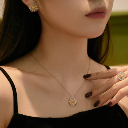 [Okajuri Jewelry]Exquisite Daisy Necklace