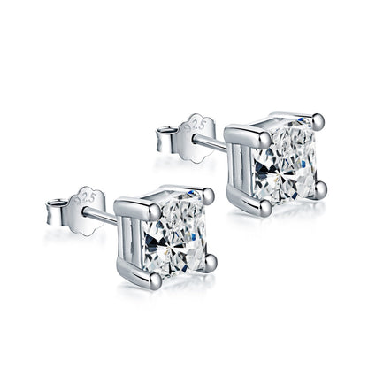 [Okajuri Jewelry]Delicate Square Shape Earrings