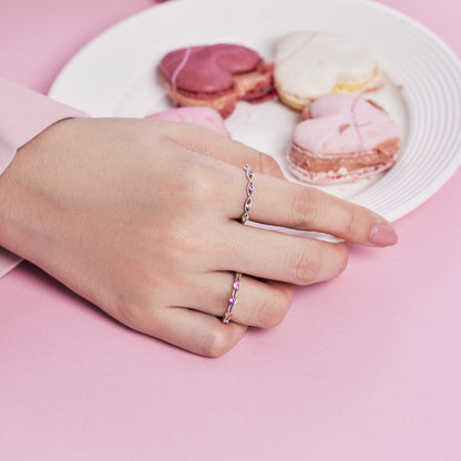 [Okajuri Jewelry]Elegant Energetic Round Cut Daily Ring