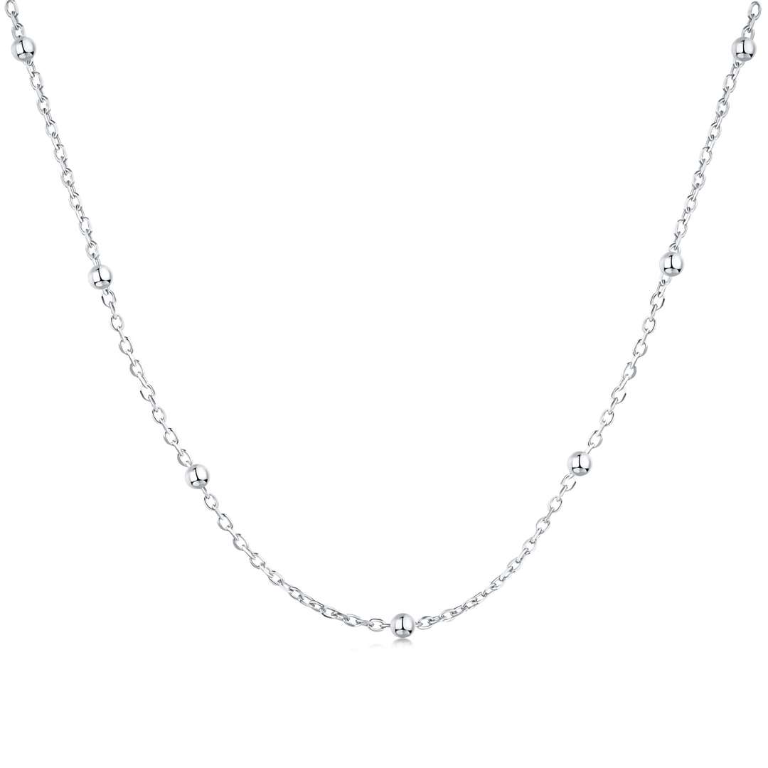 [Okajuri Jewelry]Small Bead Clavicle Chain Simple Necklace