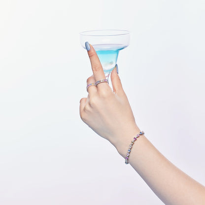 [Okajuri Jewelry]Radiant Water Drop Shape Daily Bracelet