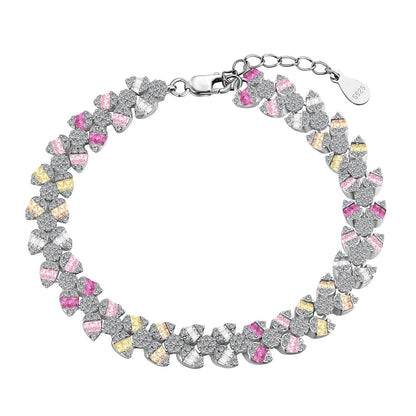 [Okajuri Jewelry]Dainty Exquisite Flower Shape Daily Bracelet
