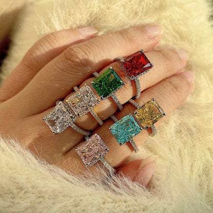 [Okajuri Jewelry]4.0 Carat Luxurious Engagement Ring